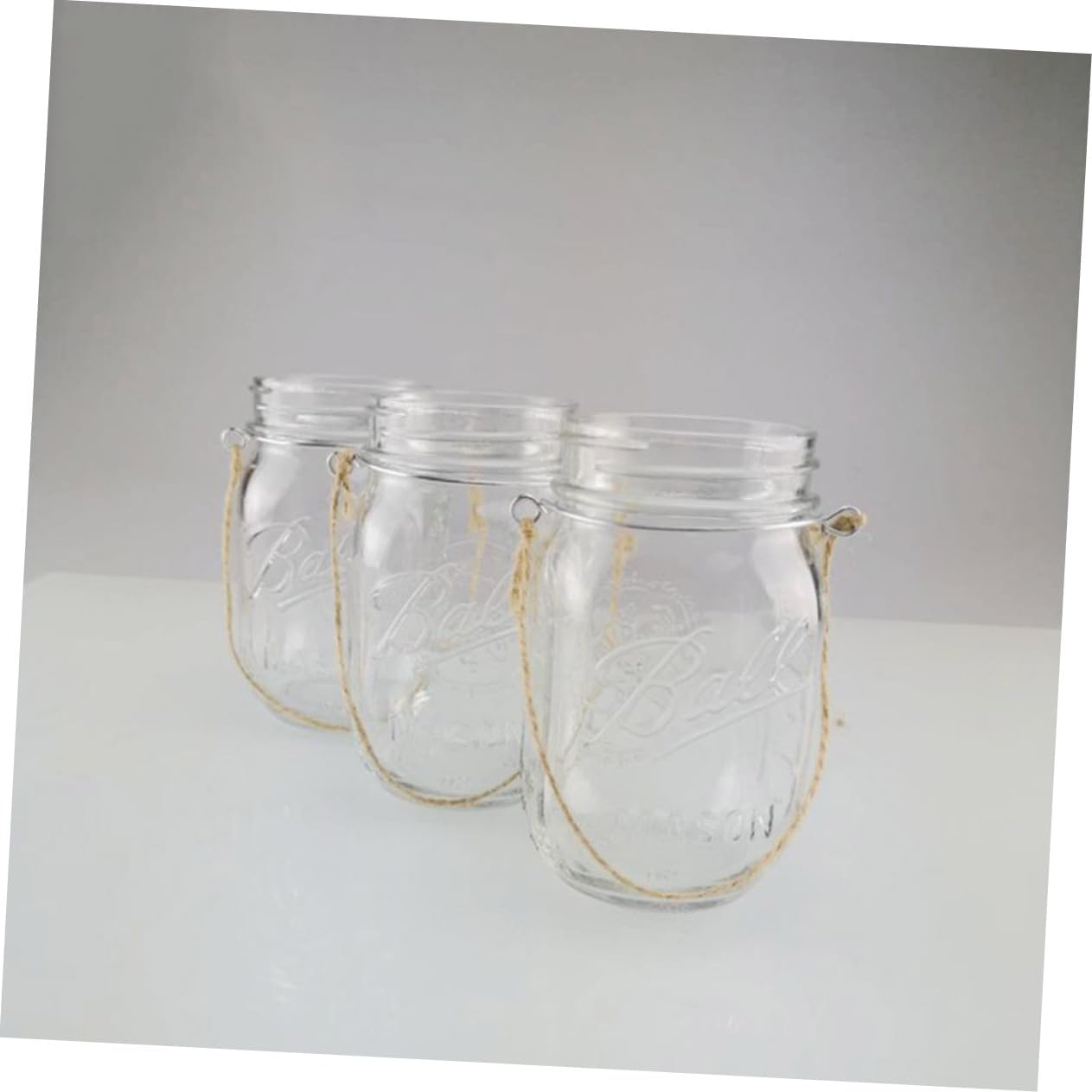 6pcs Mason Jar Hooks Twine Handles