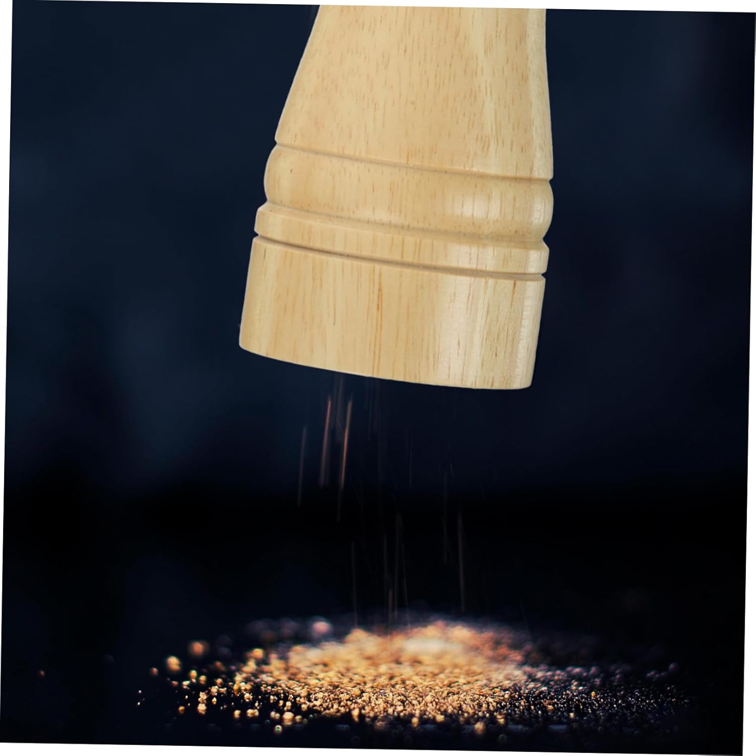 Ciieeo 2 Pcs Manual Pepper Mill and Salt Shaker