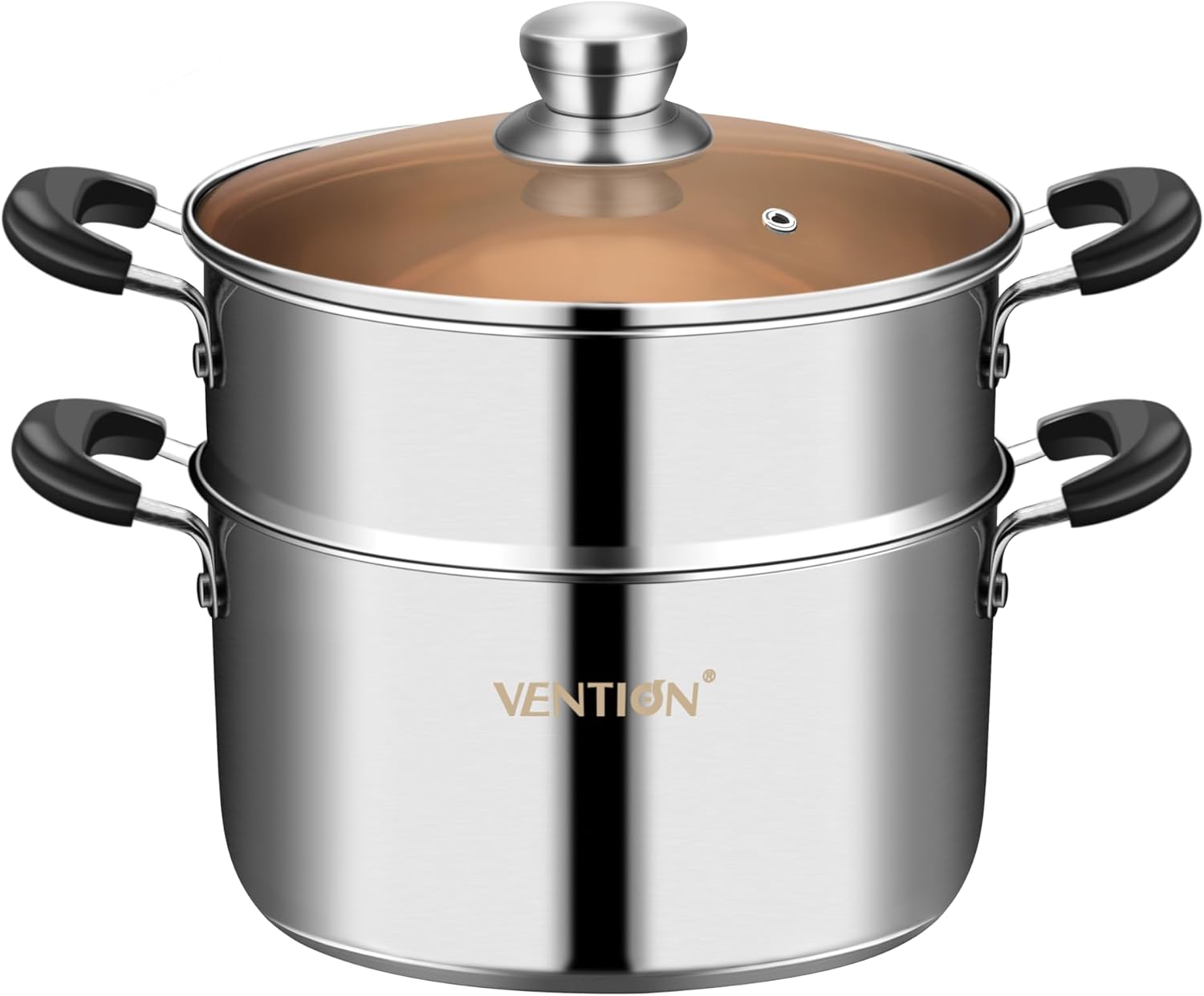 VENTION 48 QT Induction Steamer Pot with 94 Inch Basket