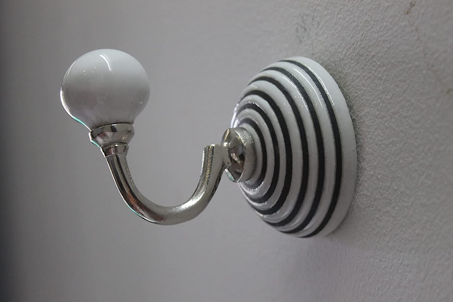 Hand Painted Ceramic Wall Hook Key Holder