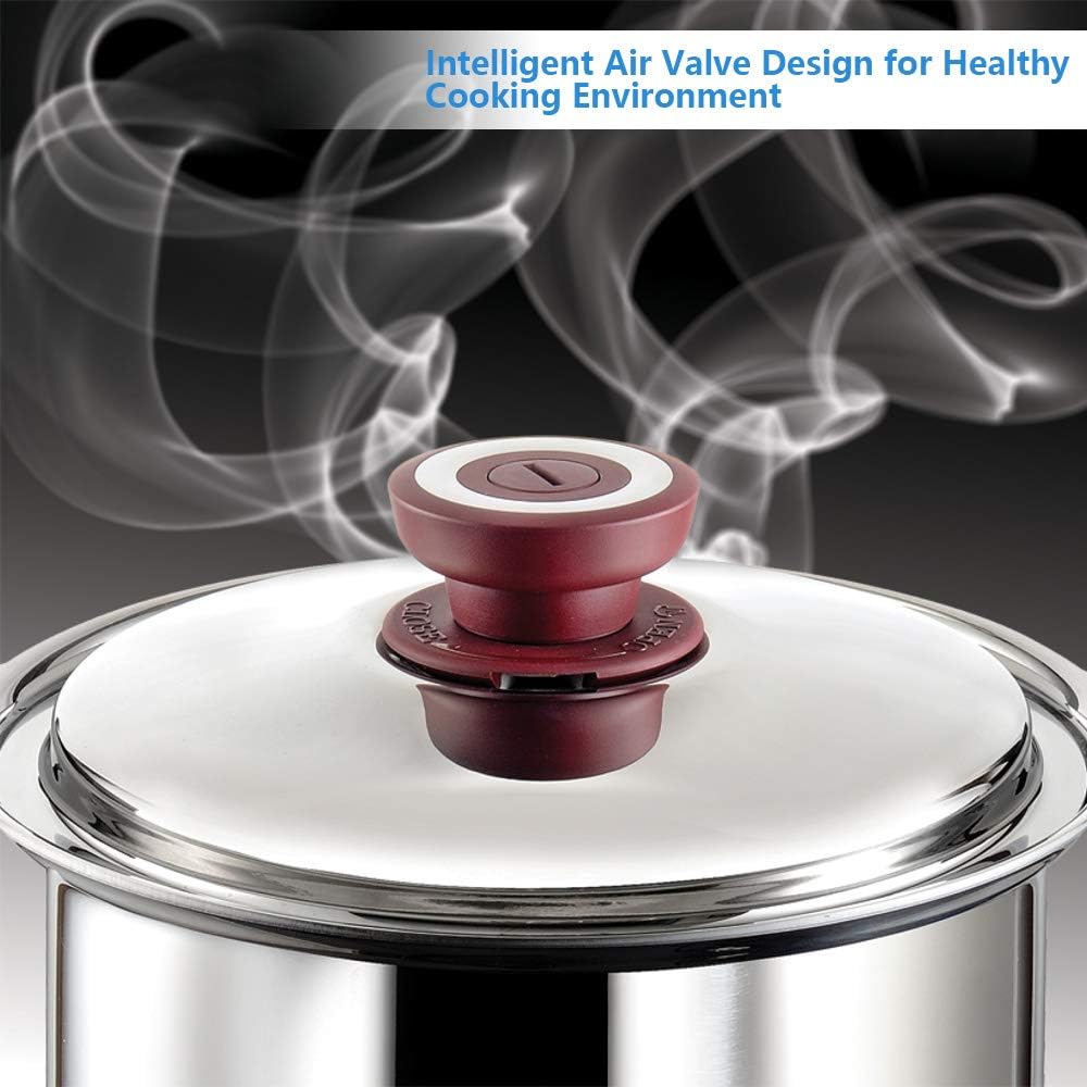 BUFFALO Stainless Steel Stock Pot 10 Inch with Lid
