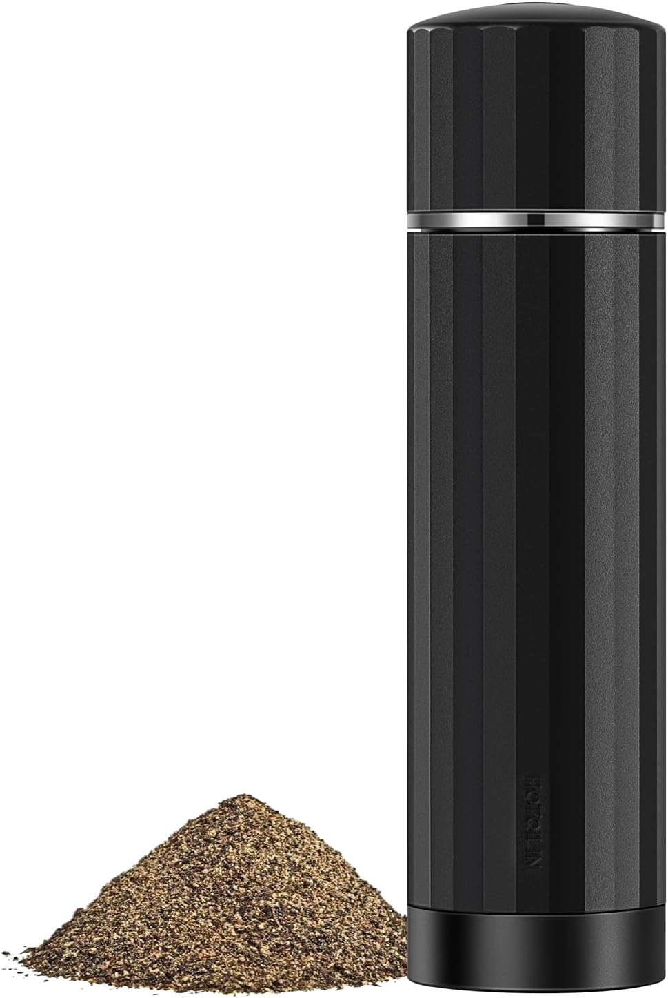 Hotqilin Heavy Duty Metal Pepper Mill with Adjustable Coarseness