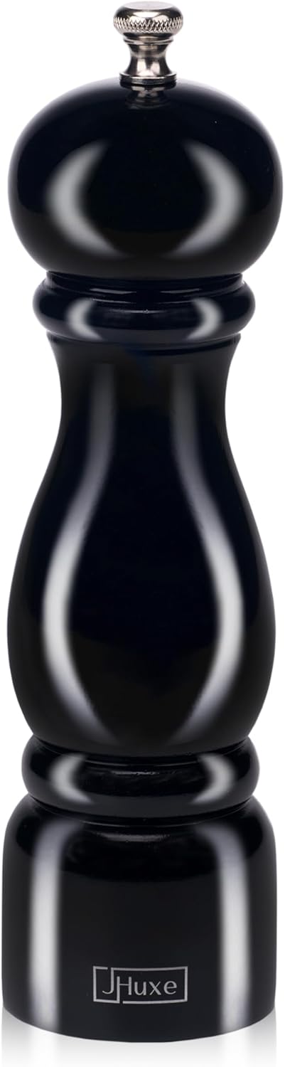 Classic Wood Pepper Mill Grinder with Ceramic Rotor