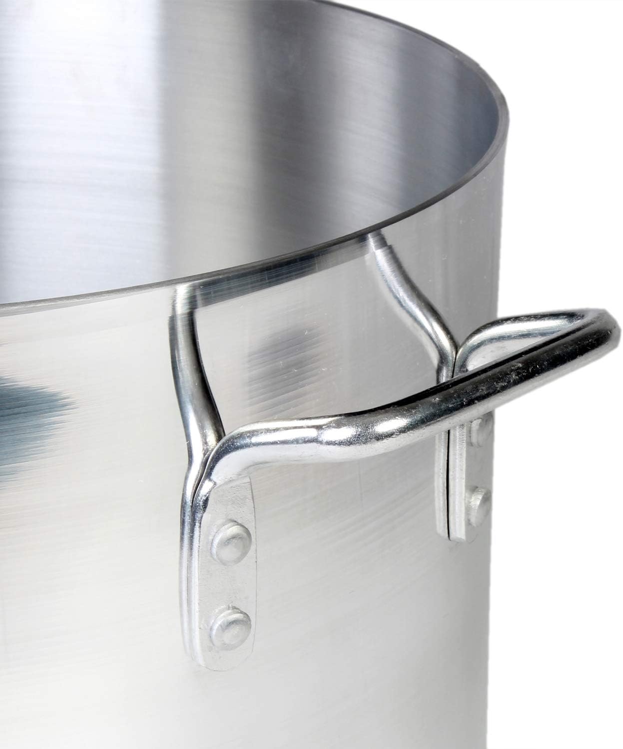 60 Quart Aluminum Sauce Pot Mirror Finish