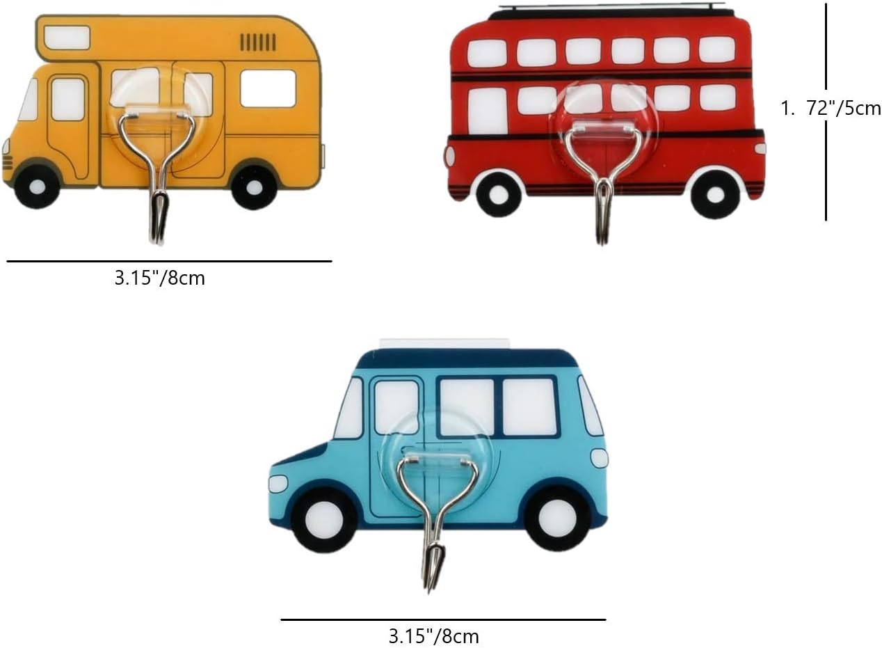 VidiGi 3 Wall Hooks for Kids Room