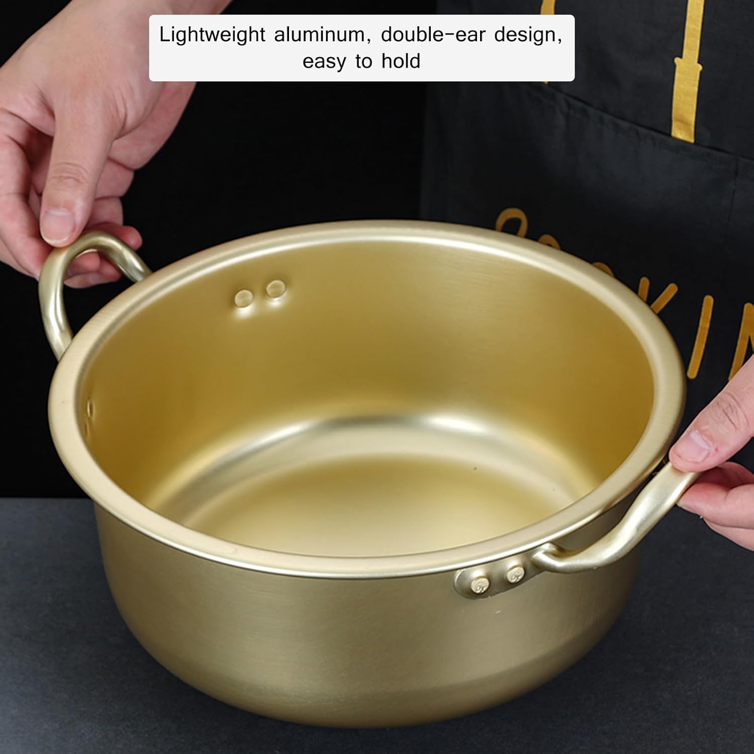 UNbit Korean Traditional Aluminum Ramen Pot - 14cm 1