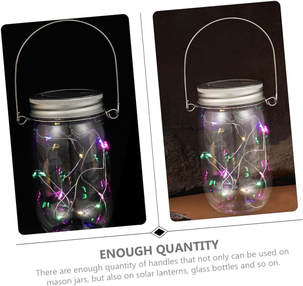 NAMOARLY Canning Jar Hanging Handles 10 Pack