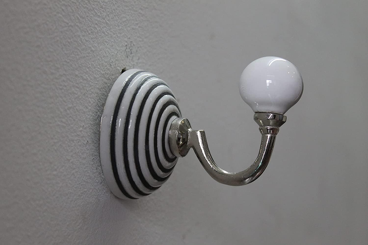 Hand Painted Ceramic Wall Hook Key Holder