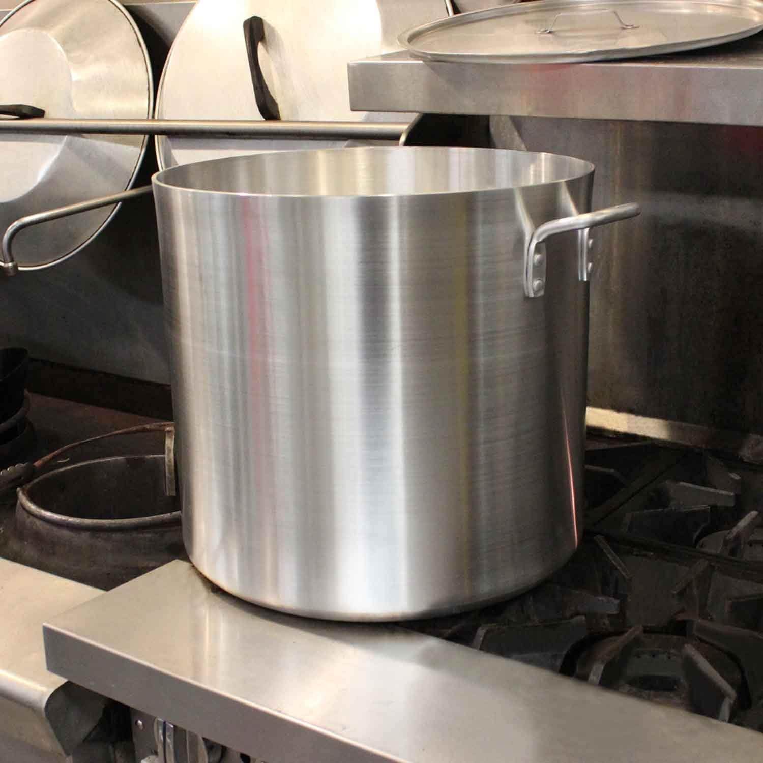 40 Quart Aluminum Stock Pot Commercial Grade