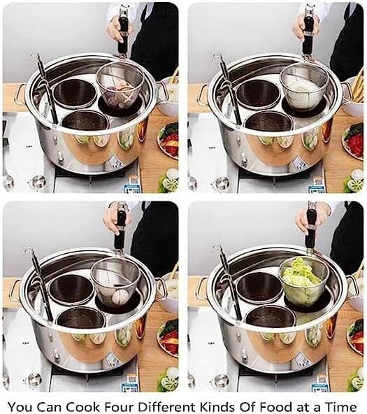 Bingwang Pasta Cooker Set with Strainer Basket