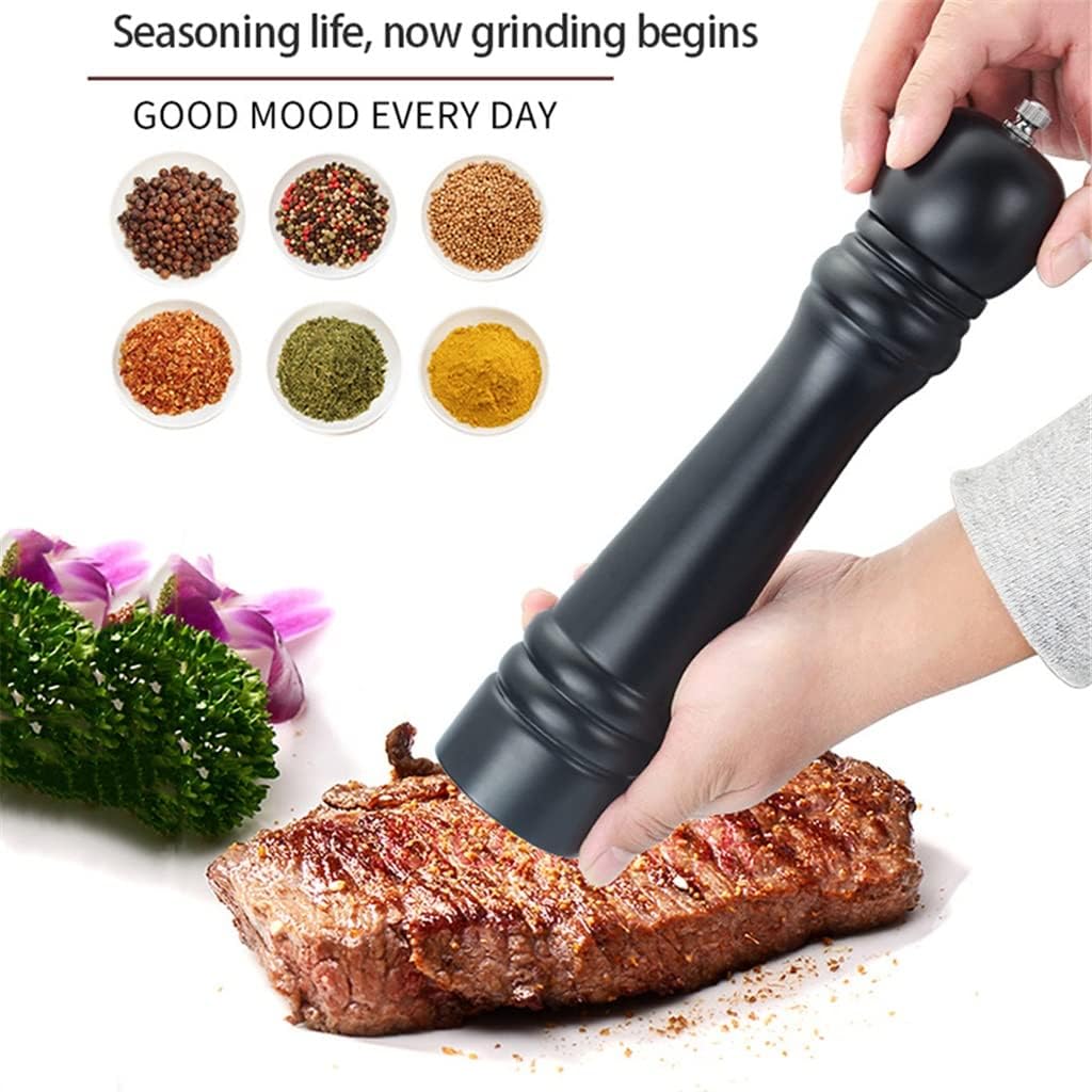 HXDMY Wooden Salt Pepper Grinder with Ceramic Core