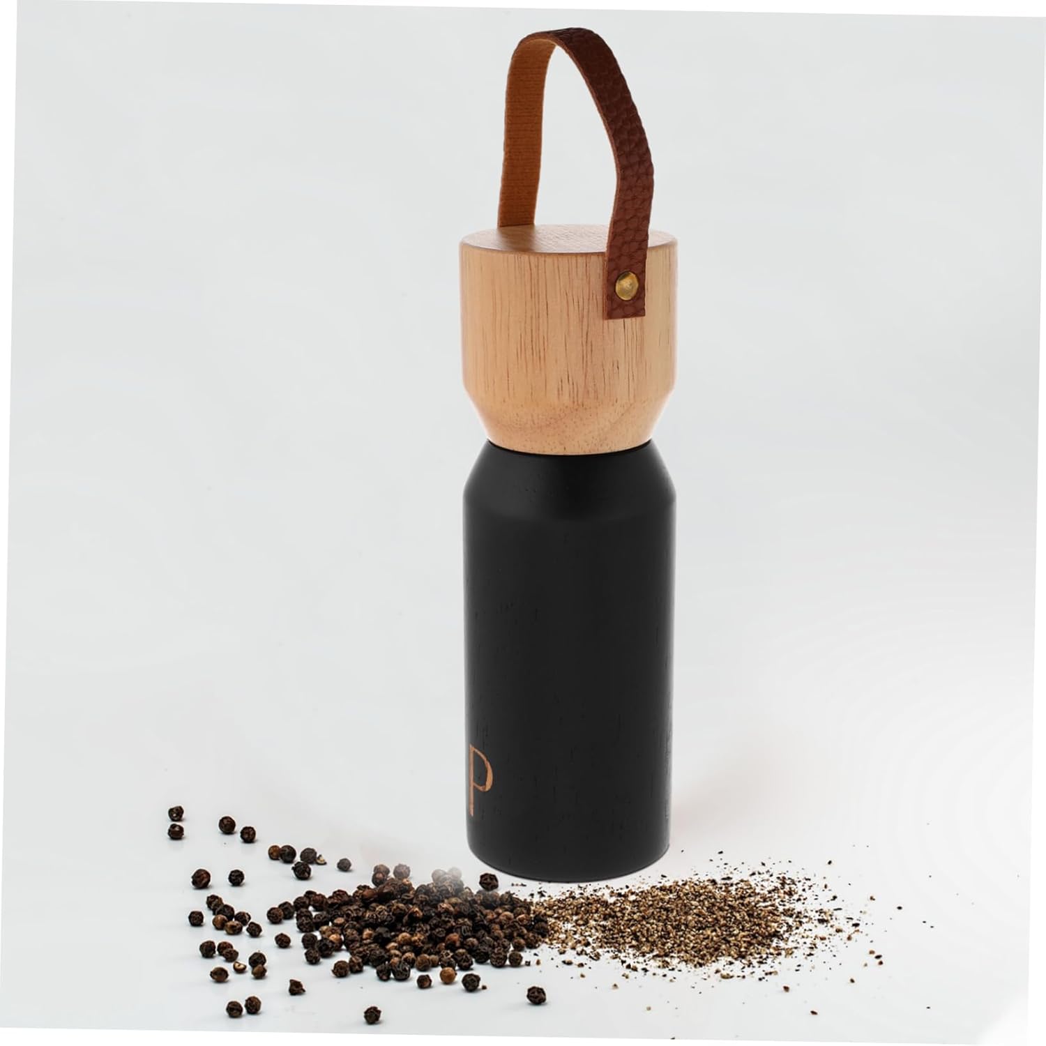 Zerodeko Natural Wood Pepper Grinder