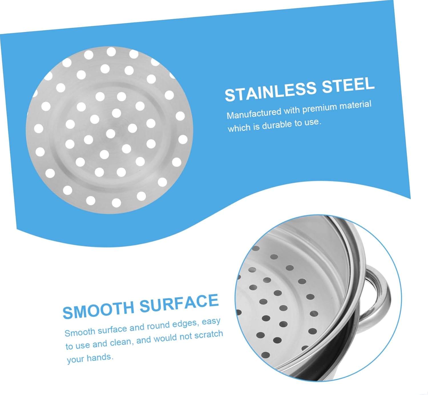 HOLIDYOYO 2 Tier Steamer Pot with Double Layer