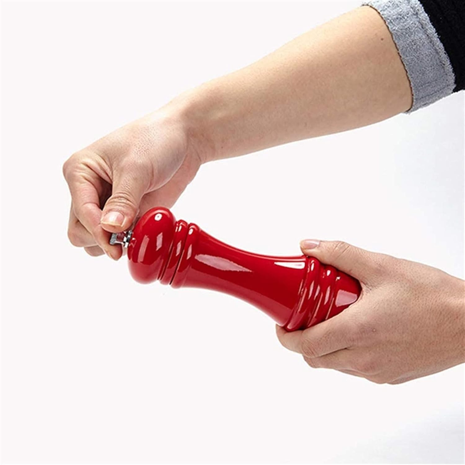 Wooden Salt Pepper Mill Set 2 Pack