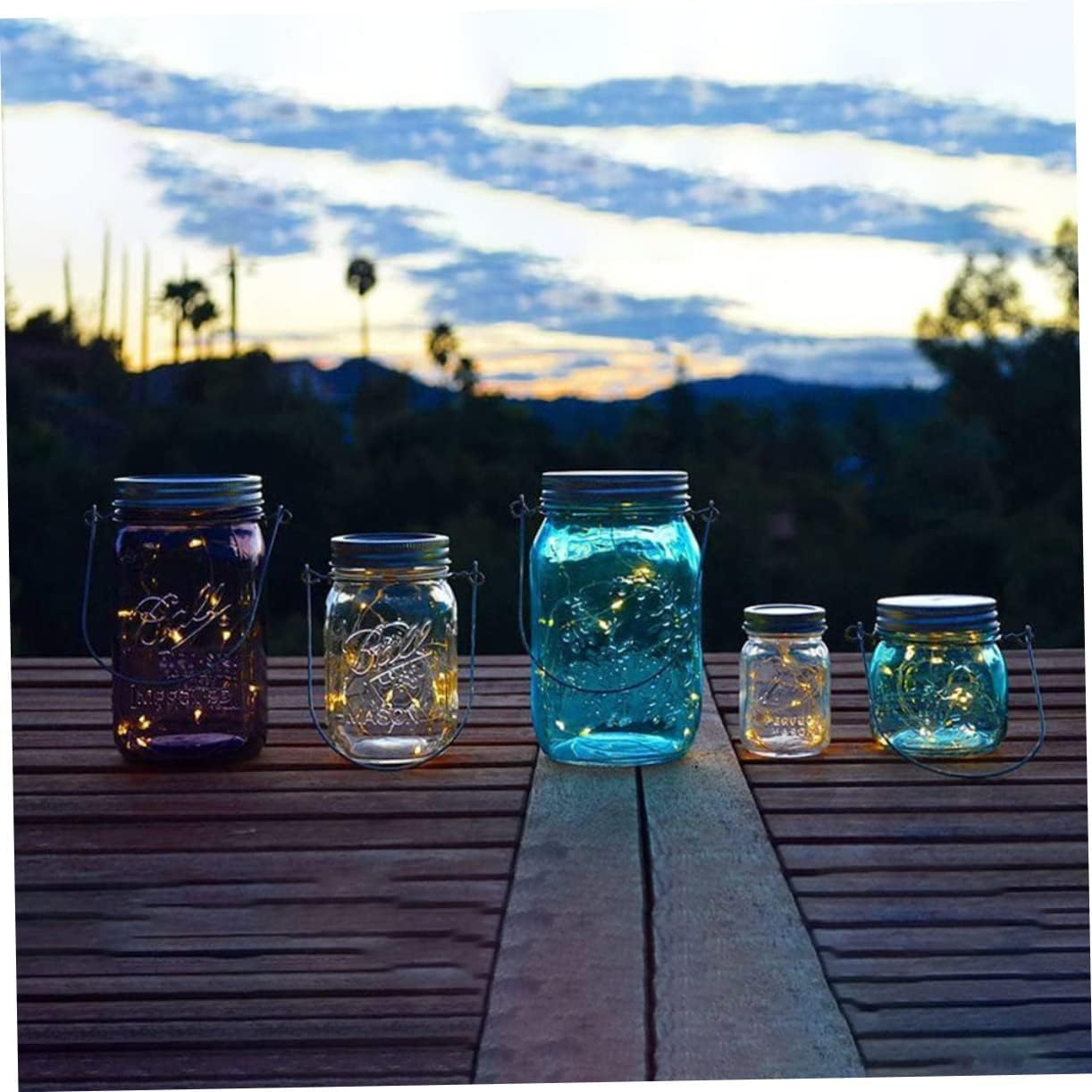 NAMOARLY Canning Jar Hanging Handles 10 Pack