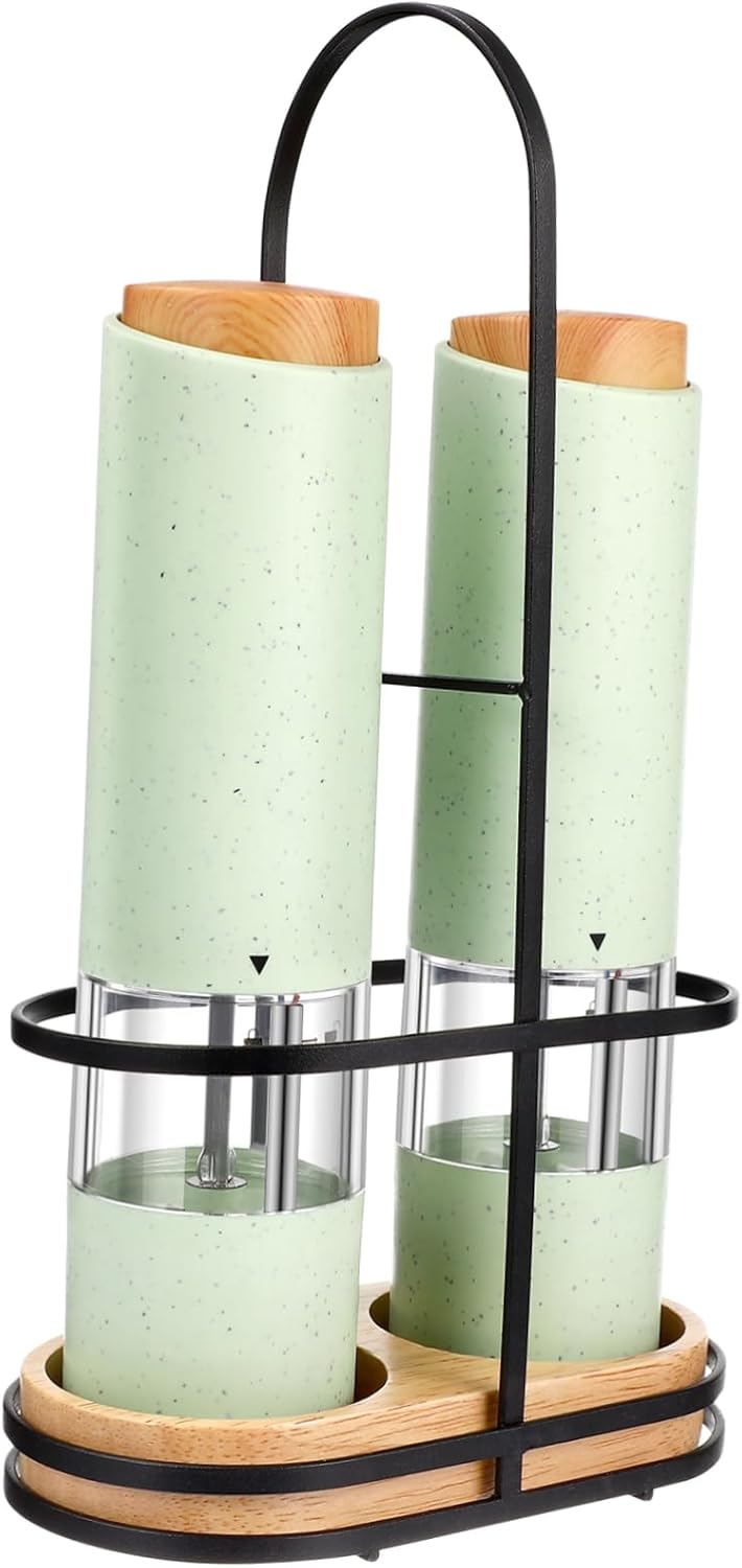 PRETYZOOM Electric Salt Pepper Grinder Set 1