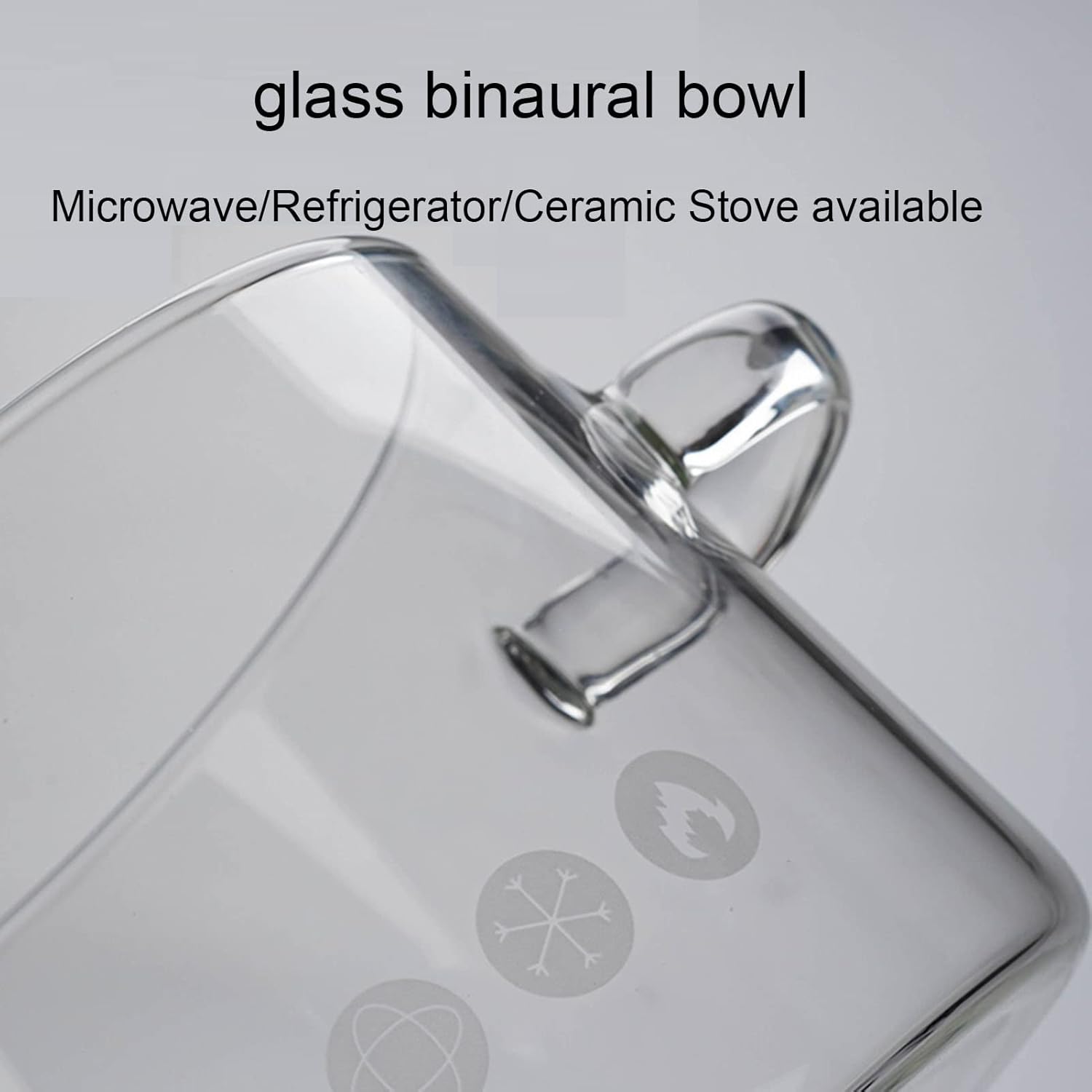WFF Clear Borosilicate Glass Stock Pot 1500ml