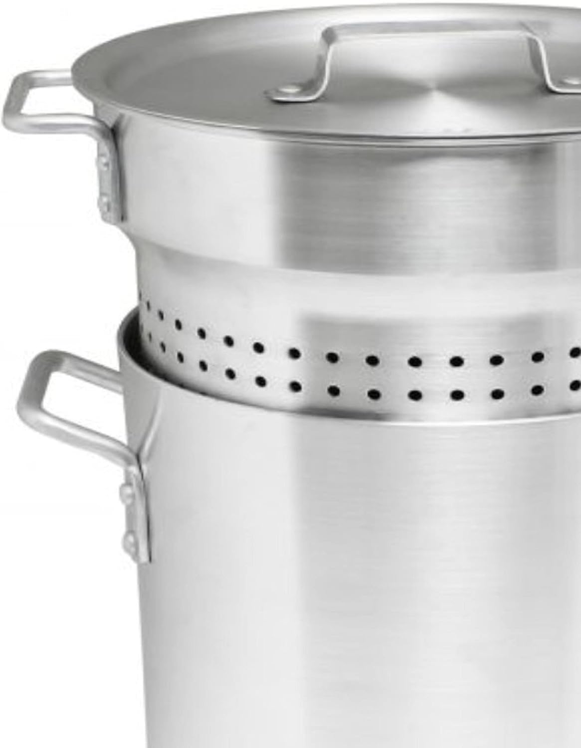 TrueCraftware 20 Qt Aluminum Pasta Cooker 3-Piece Set