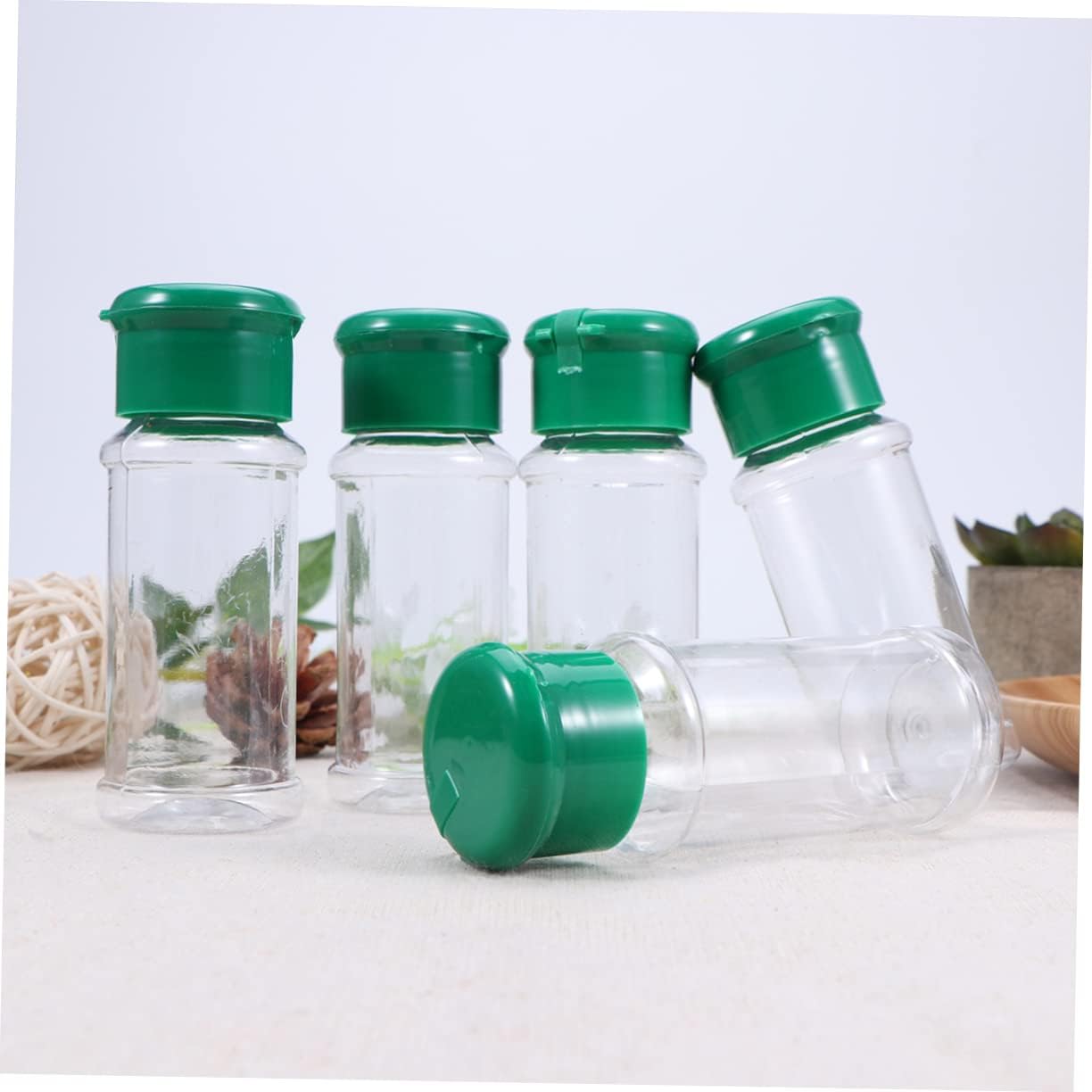 BEBEMOKO 30pcs Salt Pepper Bottles Set