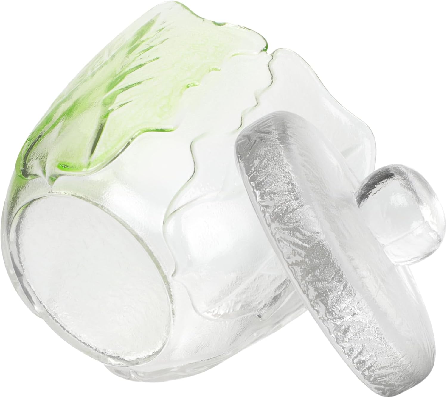 Japanese Style Glass Pickle Jar with Lids