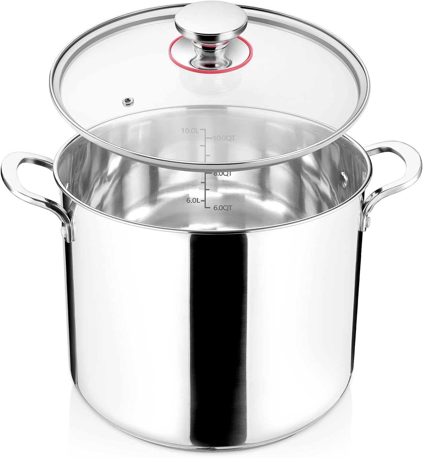 12 Quart Stainless Steel Stock Pot with Lid