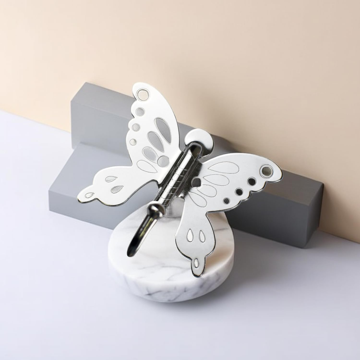 SUNUNICO 5 Pack Butterfly Coat Hooks for Girls Bedroom
