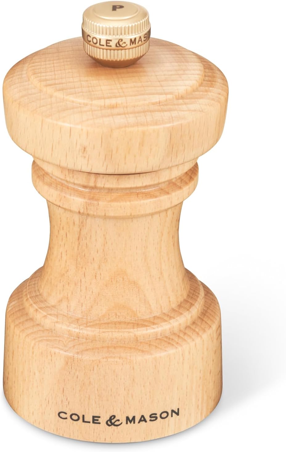 Cole Mason Hoxton Mill Table Pepper Grinder 4 Natural Beech