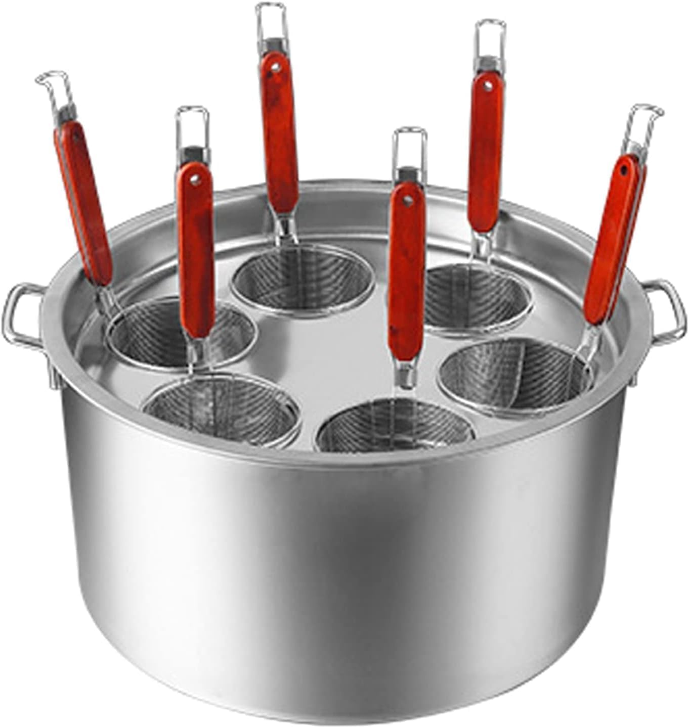 DAOUXIAOSP Multipots Pasta Pots Set with Strainer Basket