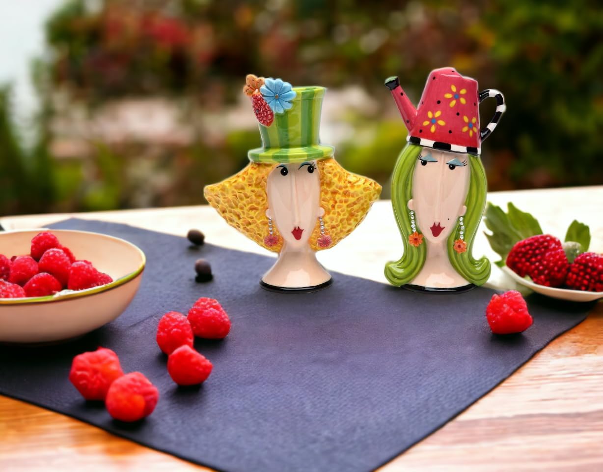 Garden Lady Salt and Pepper Shaker Set