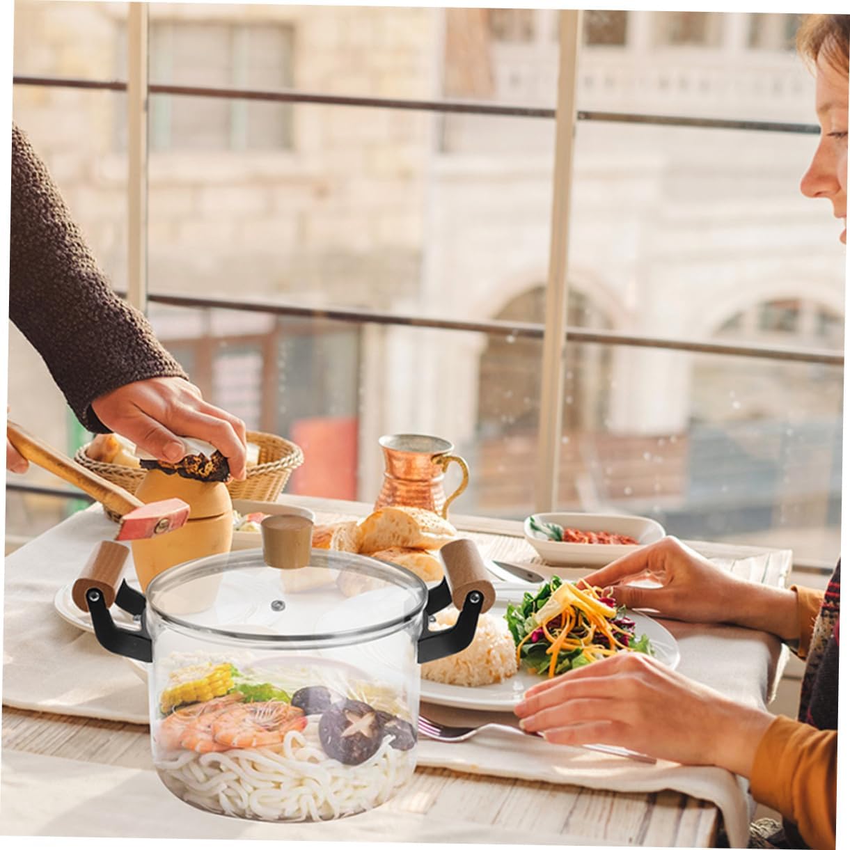 Cabilock Glass Cookware Set with Lid