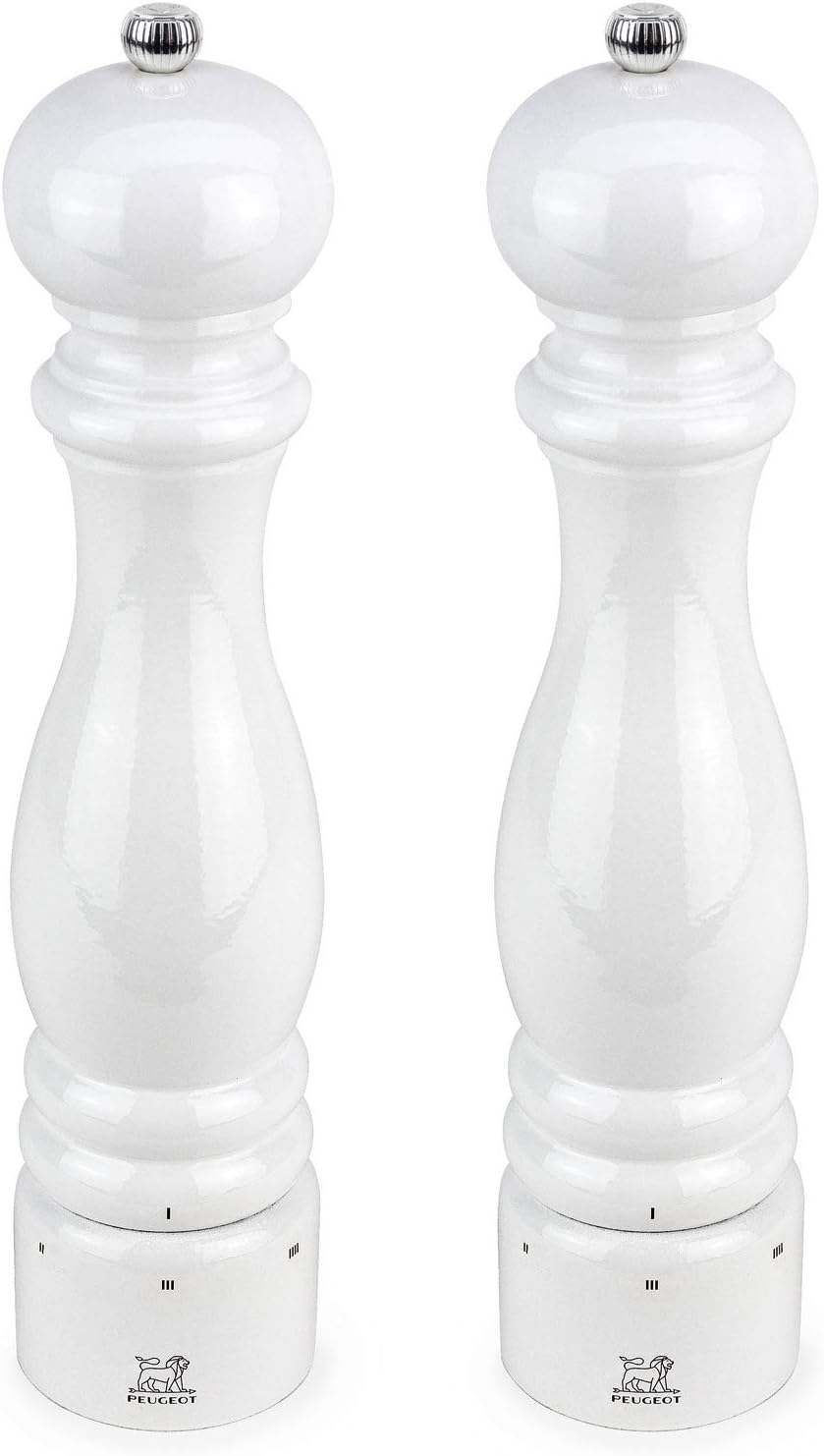 Peugeot Paris U-Select White Pepper and Salt Mill Set 1
