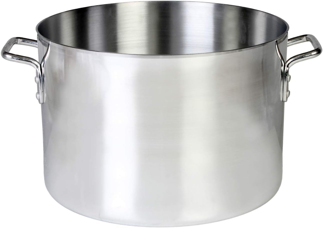 60 Quart Aluminum Sauce Pot Mirror Finish