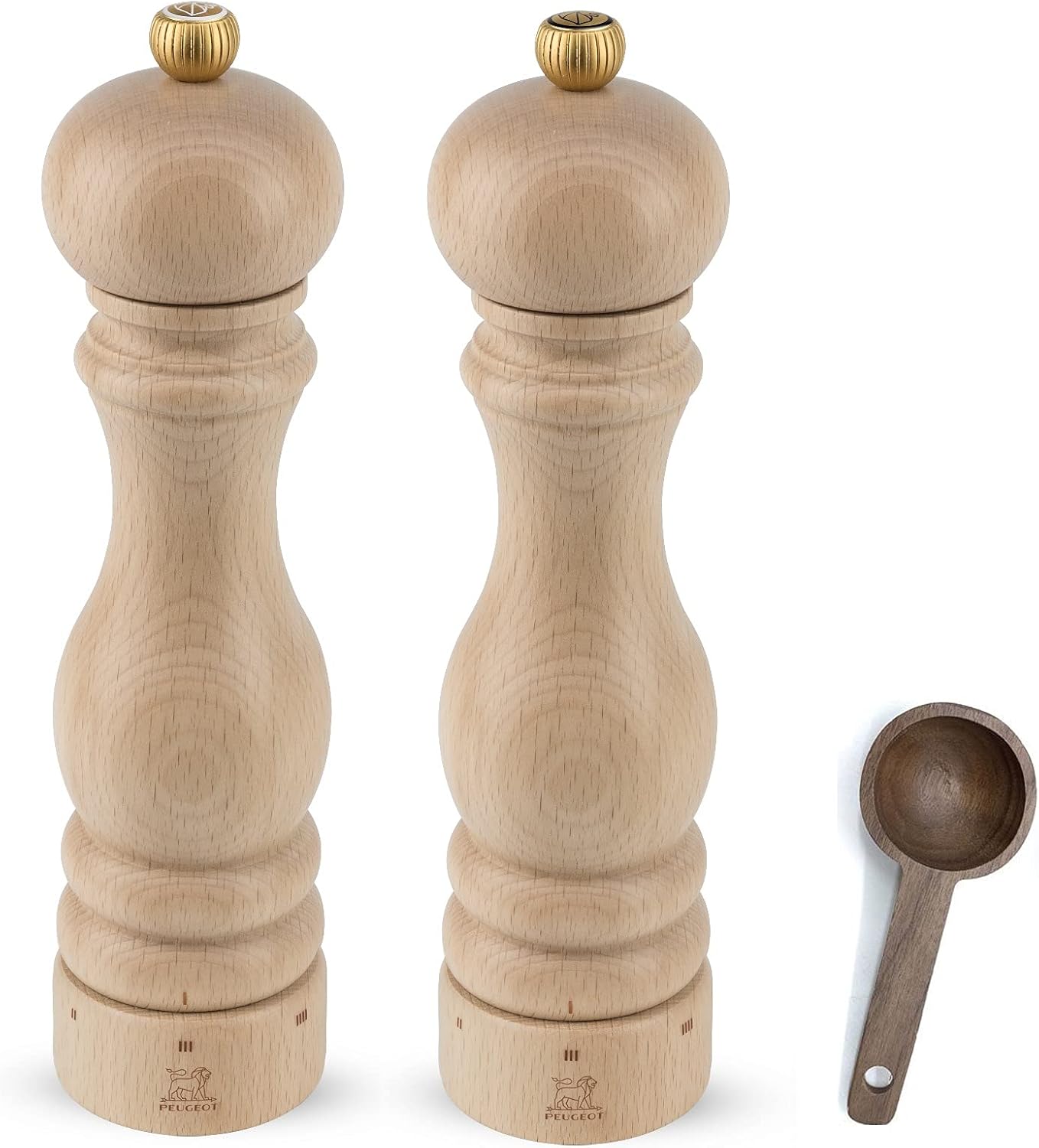 Peugeot Paris uSelect Salt Pepper Mill Set with Wooden Scoop 1
