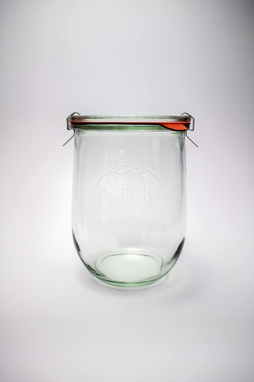 Weck Tulip Jars 1 Liter - 4 Pack Glass Canning Jars with Lid