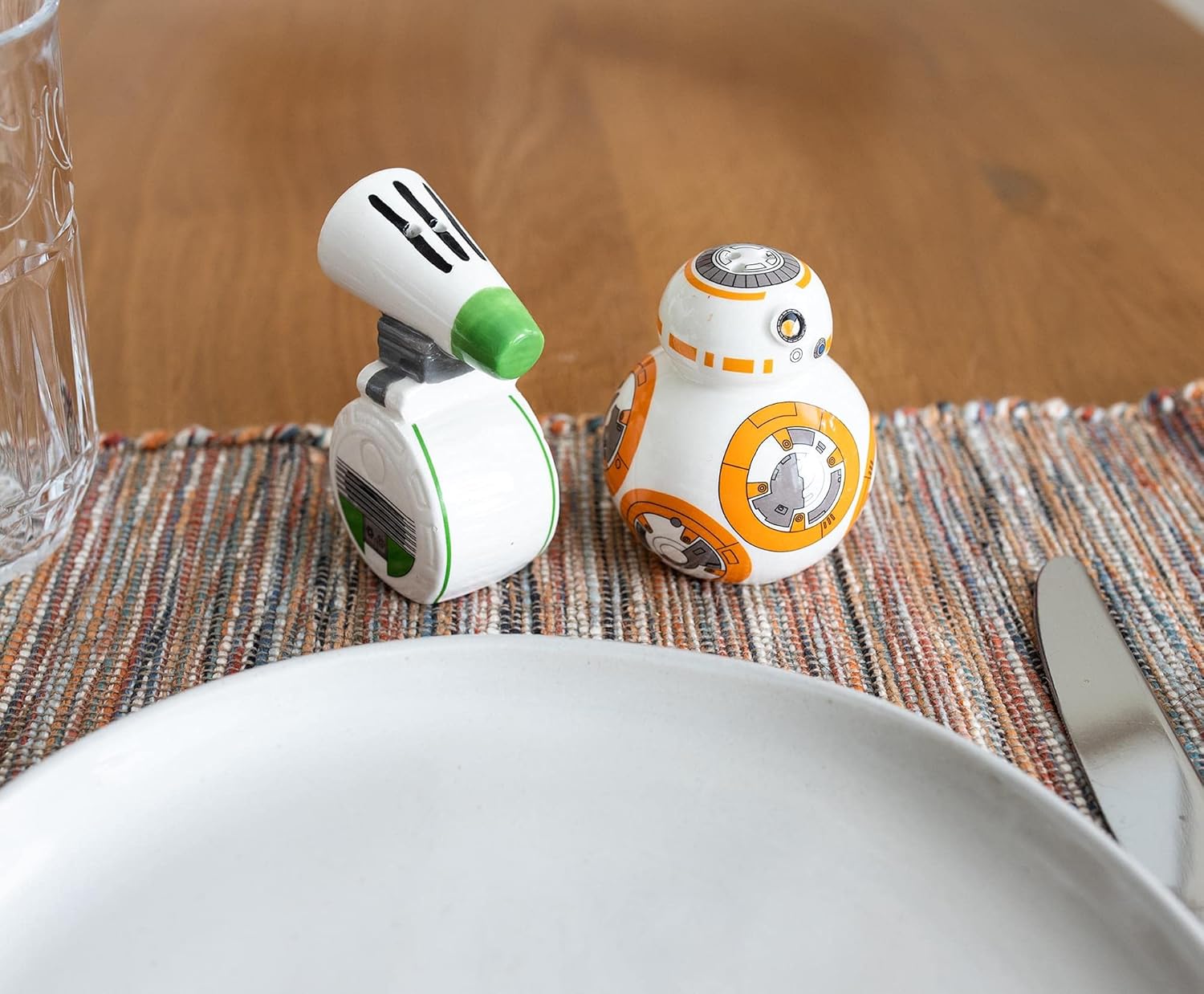 Star Wars Episode 9 Rise of Skywalker Ceramic Salt Pepper Shakers