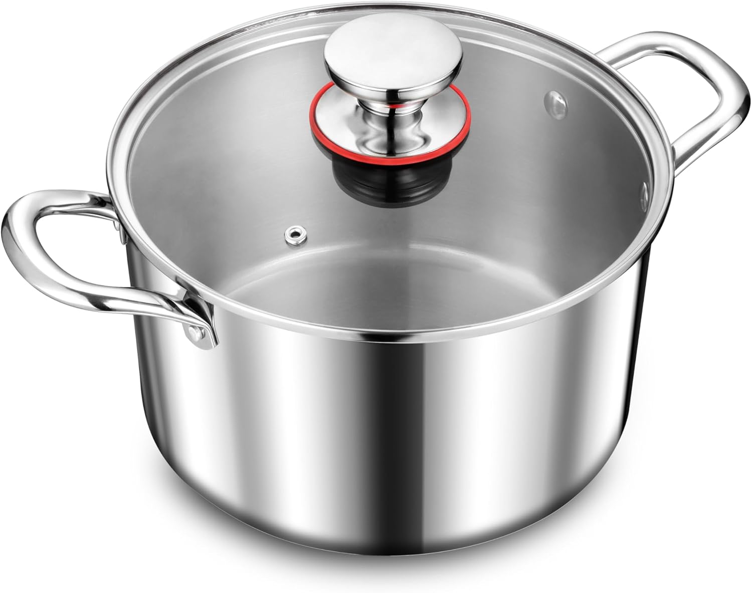 Herogo 8 Quart Stock Pot with Lid and Handles