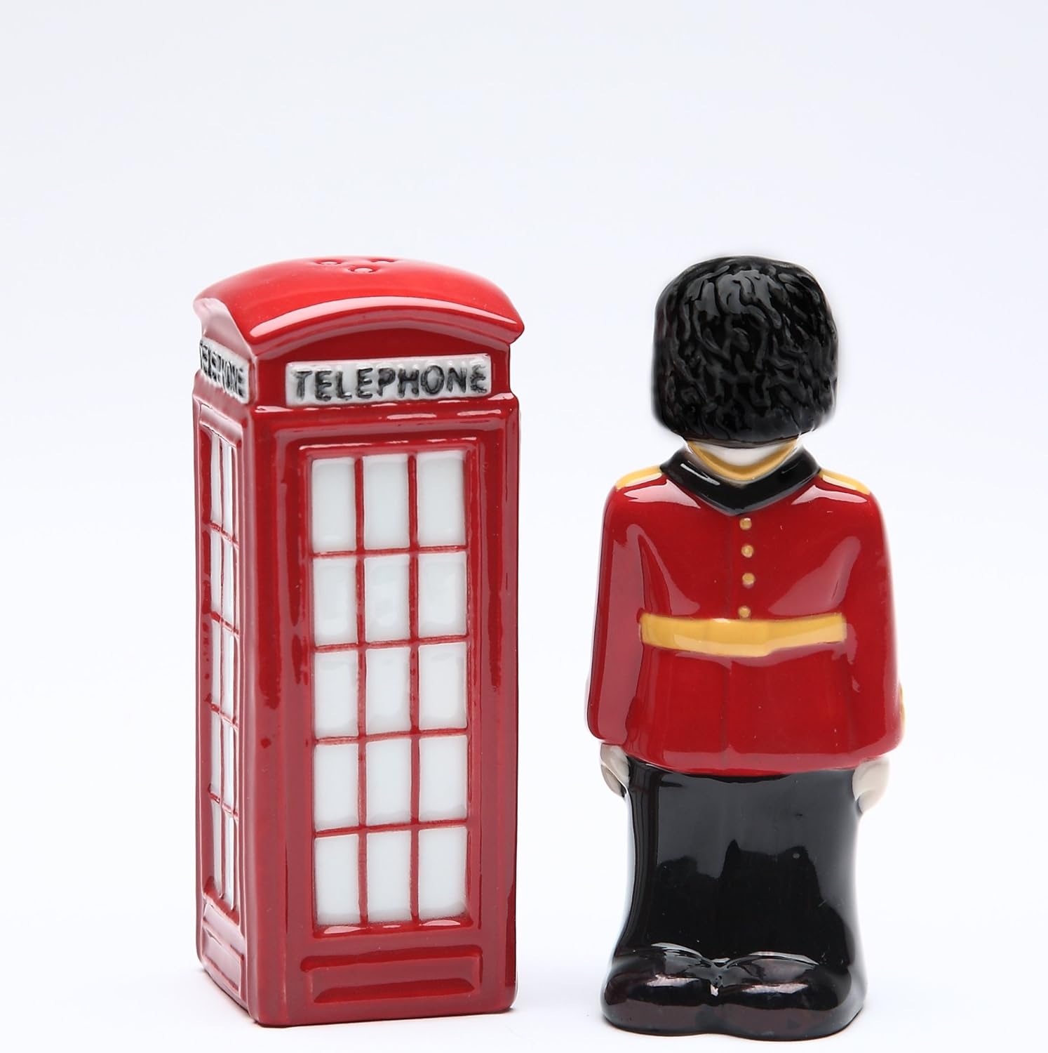 Cosmos Gifts 20717 Fine Ceramic Salt Pepper Shakers Set