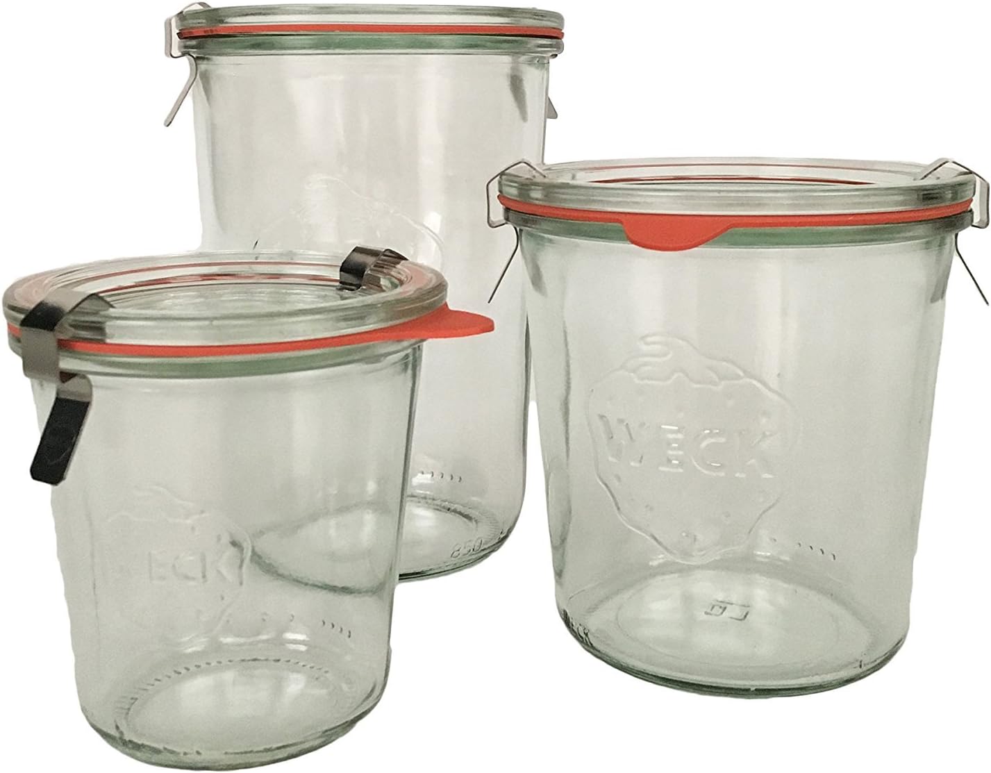 WECK Mold Jar Combo Pack - Clear Glass Jars