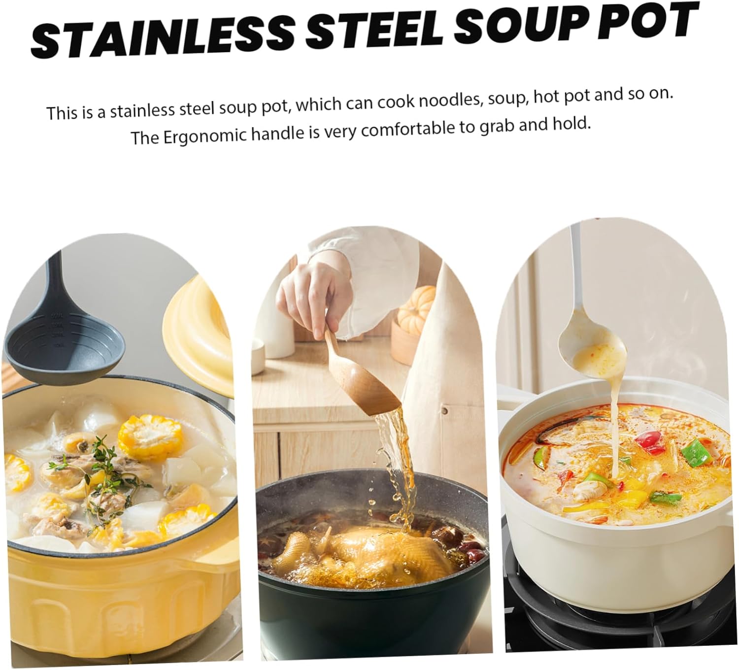 PRETYZOOM Multi-Functional Steamers Cookware Set