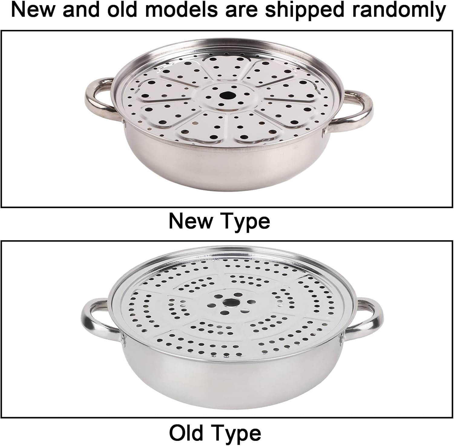 Alvinlite 11 Stainless Steel Steamer Pot with Lid and Handles