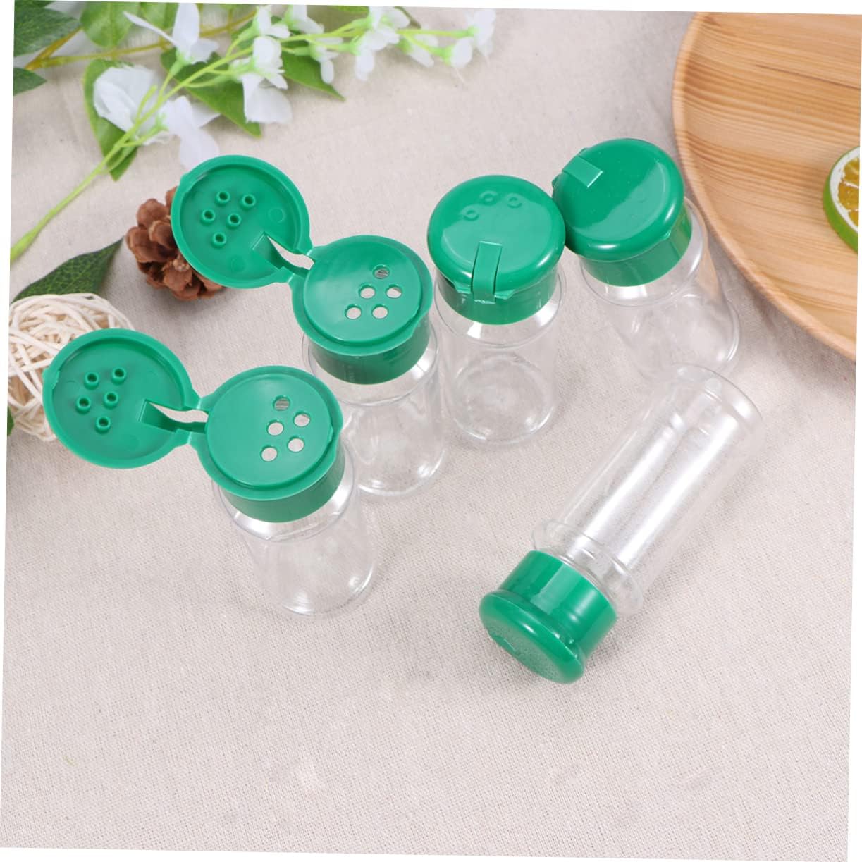 BEBEMOKO 30pcs Salt Pepper Bottles Set