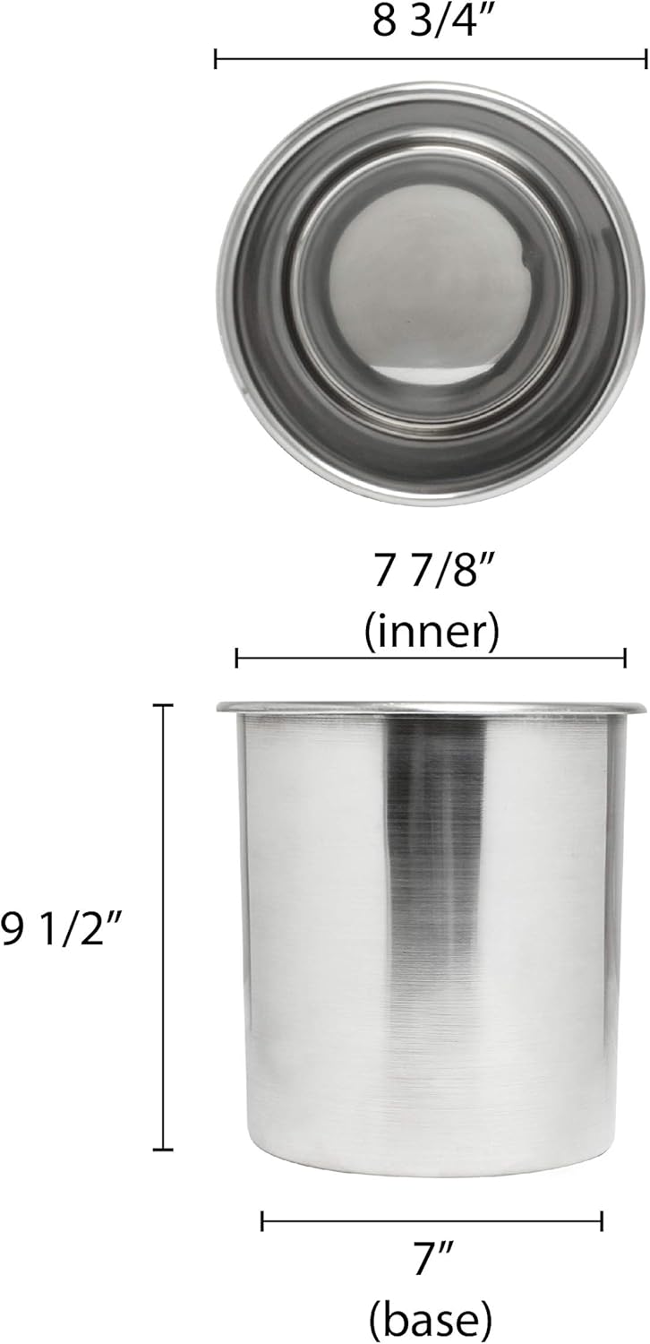 825 Quart Bain Marie Pot With Cover