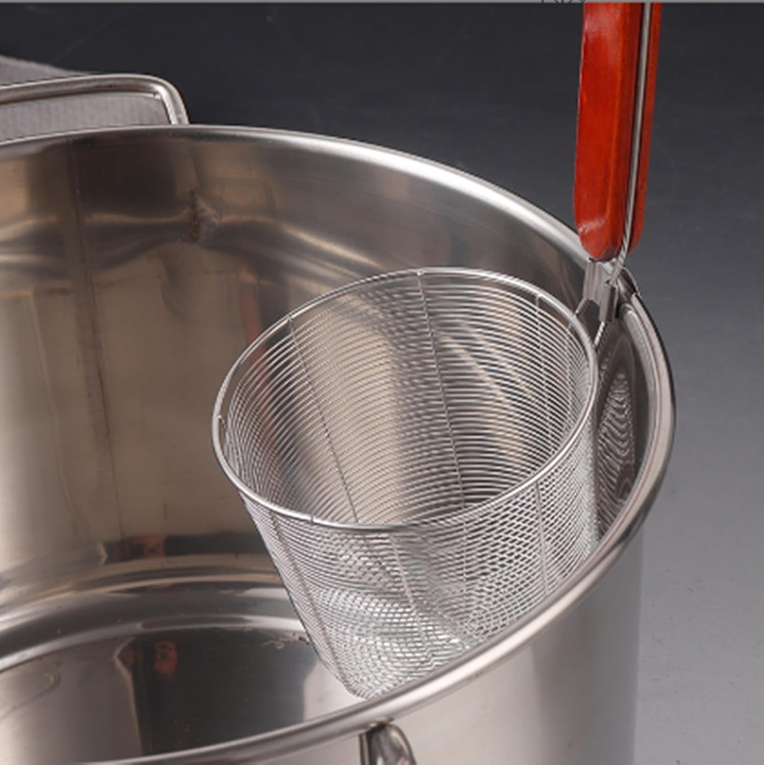 Buokaiw 5-Piece Pasta Cooker with Strainer Set