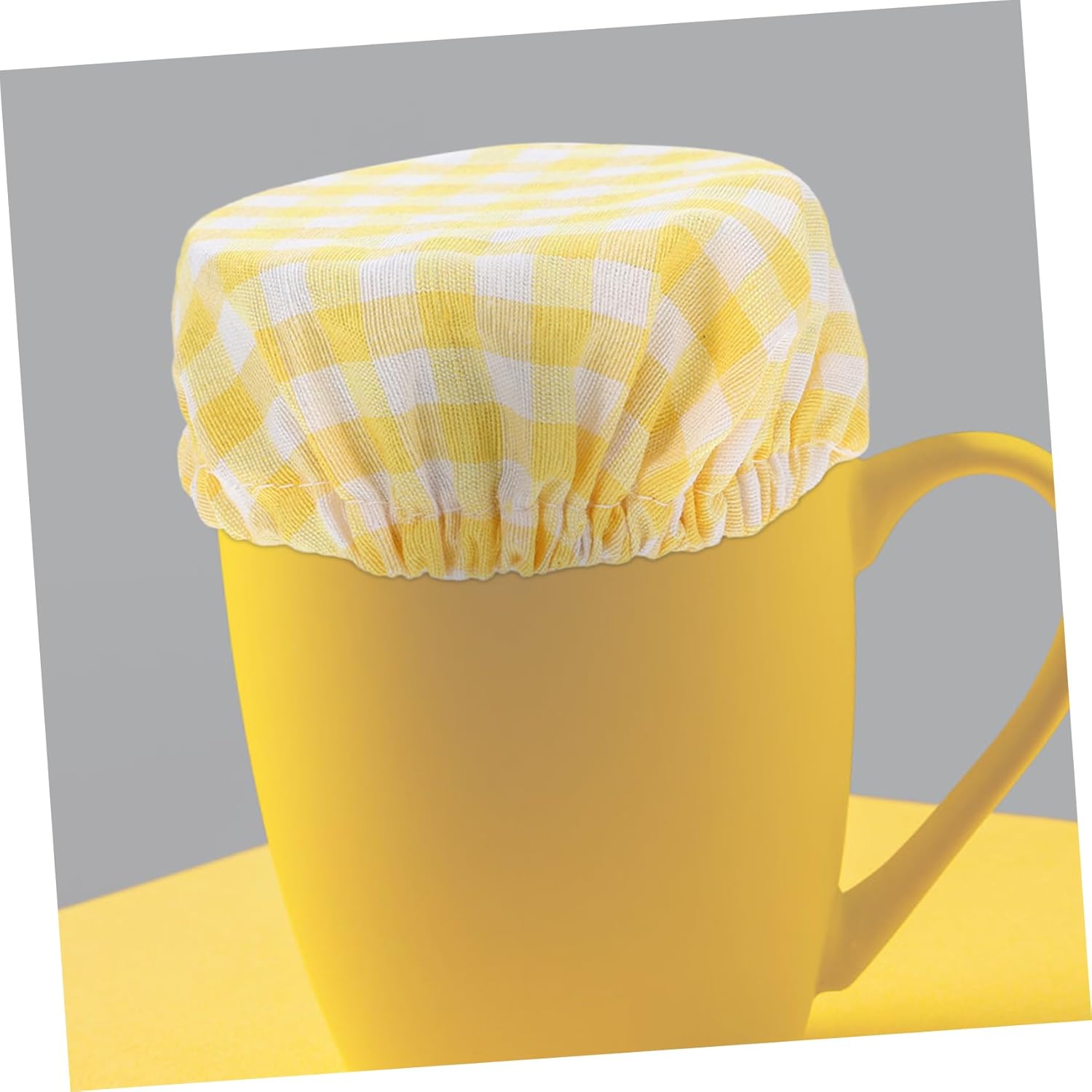 PRETYZOOM Fabric Jar Lids - Muslin Canning Covers for Mason Jars