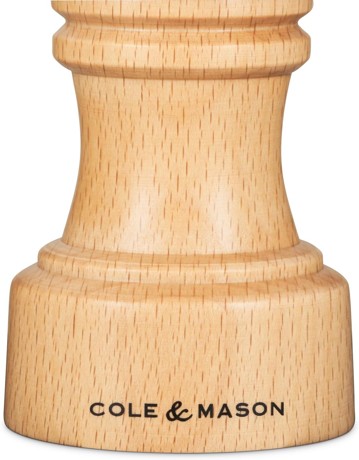 Cole Mason Hoxton Mill Table Pepper Grinder 4 Natural Beech