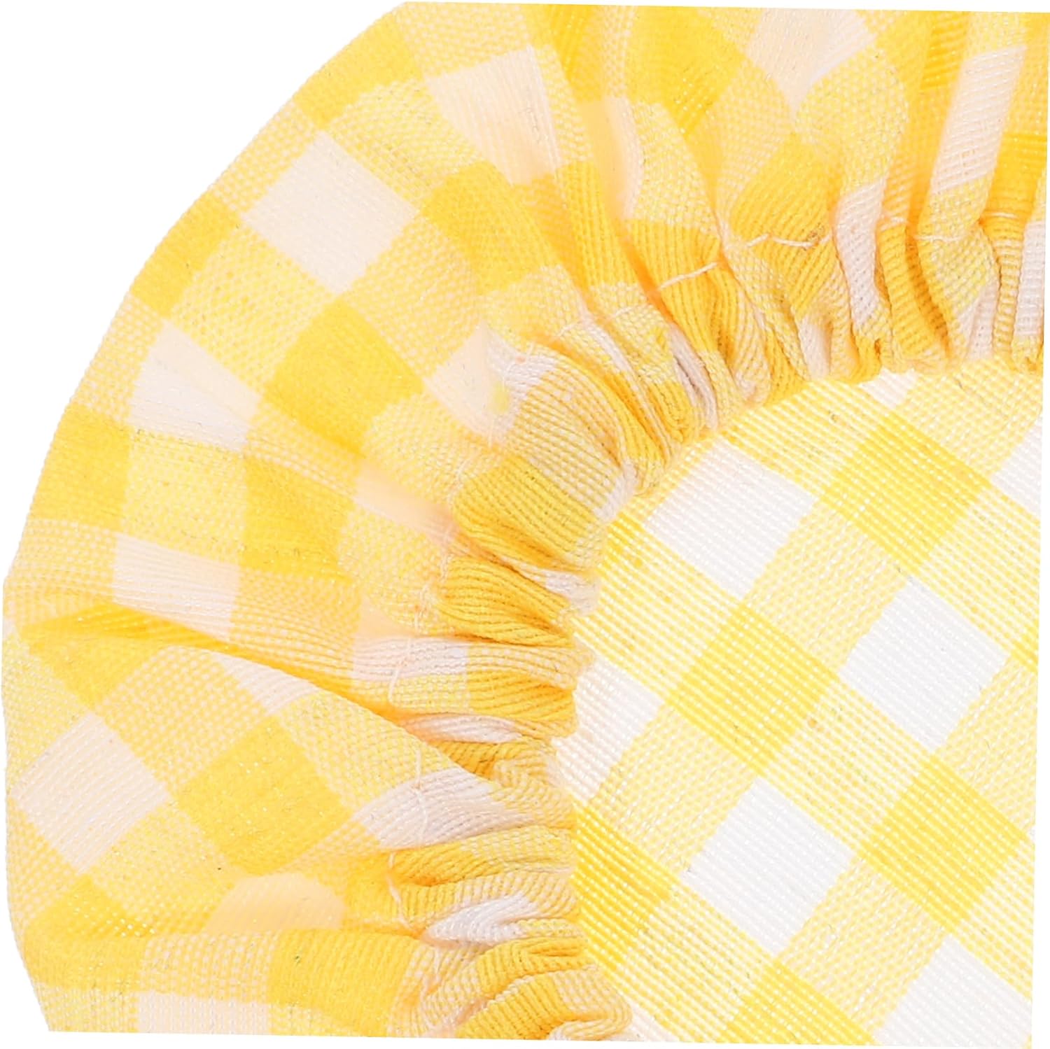 PRETYZOOM Fabric Jar Lids - Muslin Canning Covers for Mason Jars