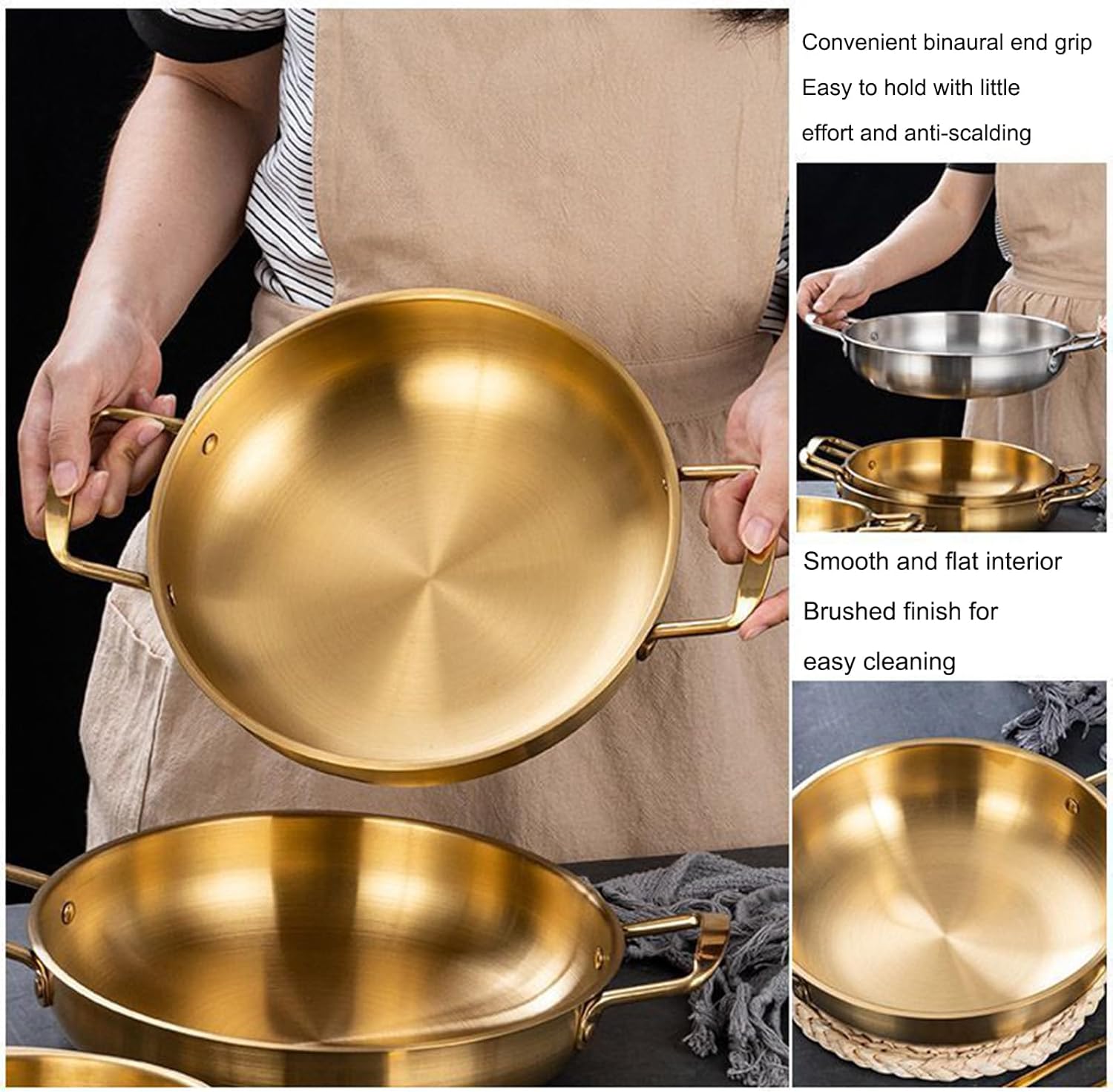 UNbit Korean Ramen Pot Noodle Bowl with Handles