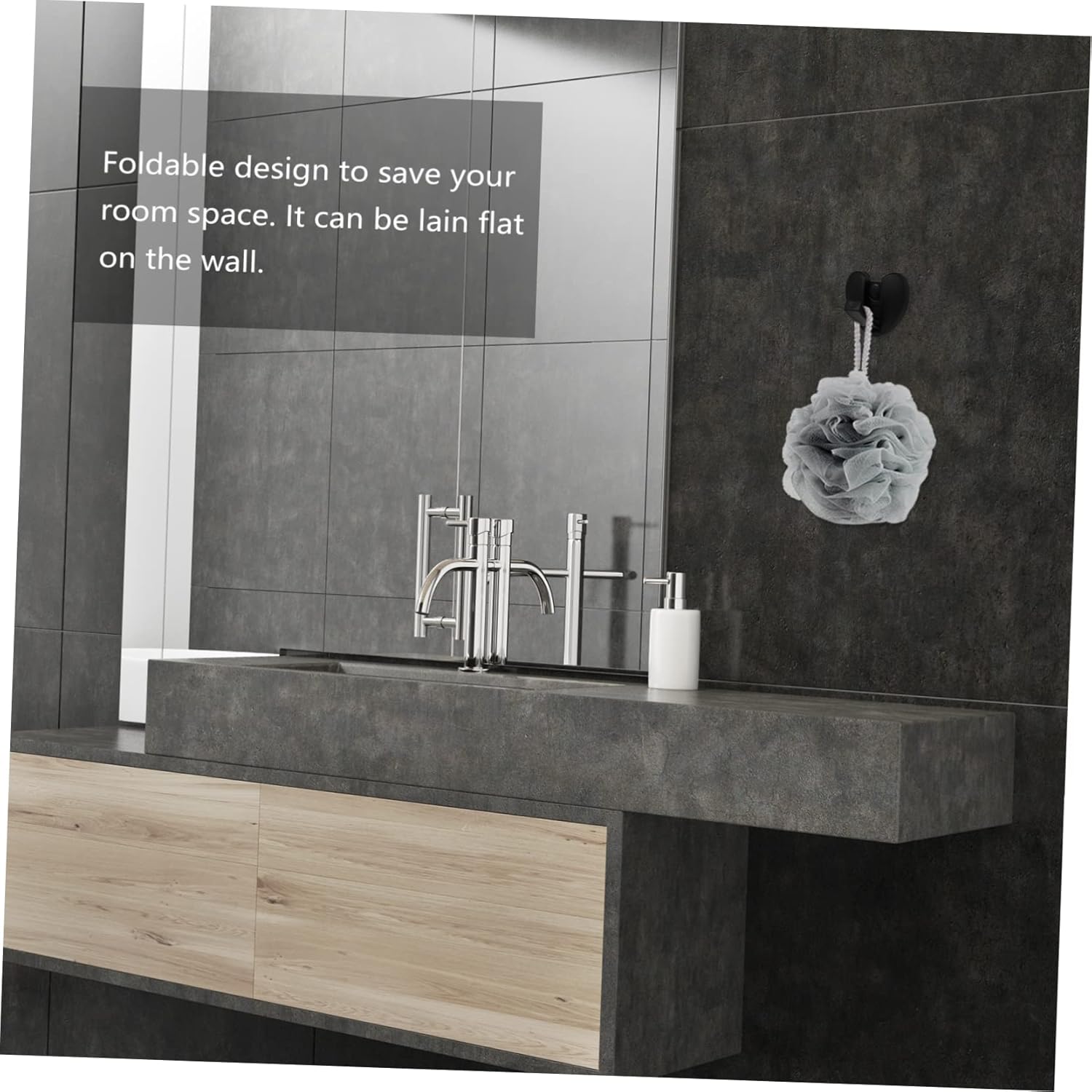 Heart Shaped Foldable Wall Mounted Towel Hook