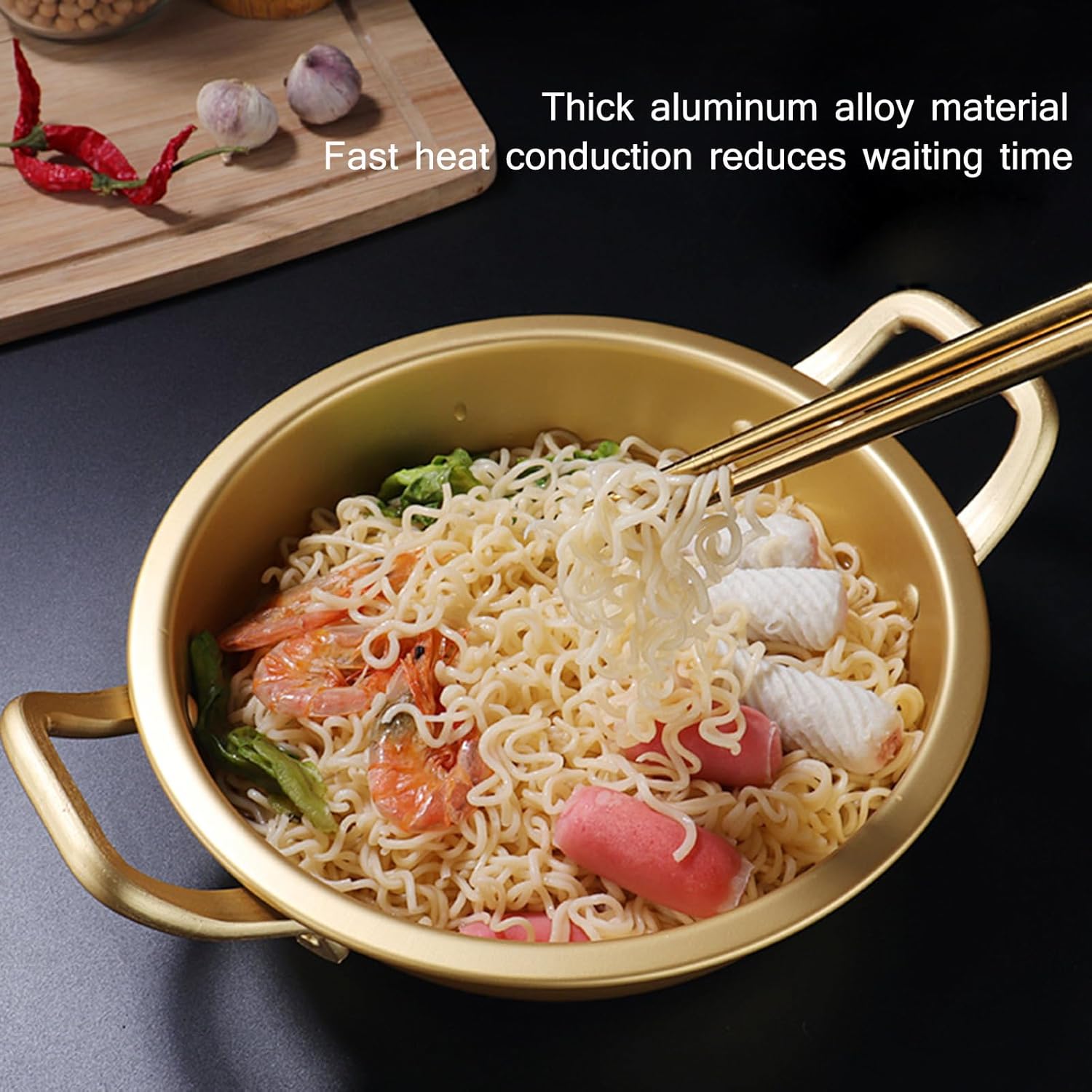 UNbit Korean Traditional Aluminum Ramen Pot - 14cm 1