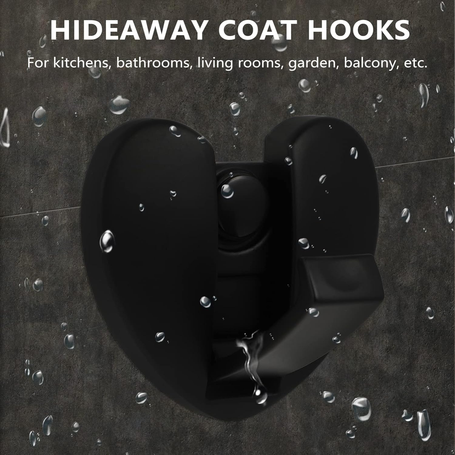 Foldable Heart Shaped Wall Mount Coat Hook